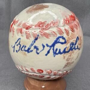 ‘THE SANDLOT’ Hand-Made Ceramic Baseball Coin Piggy Bank Collectible (1 of 1)!